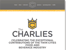 Tablet Screenshot of charliesexceptionale.com